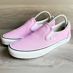 Vans Off The Wall Classic Slip On  Pink Unisex Women's 9 / Men's 7.5